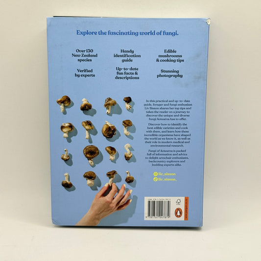Fungi of Aotearoa by Liv Sisson