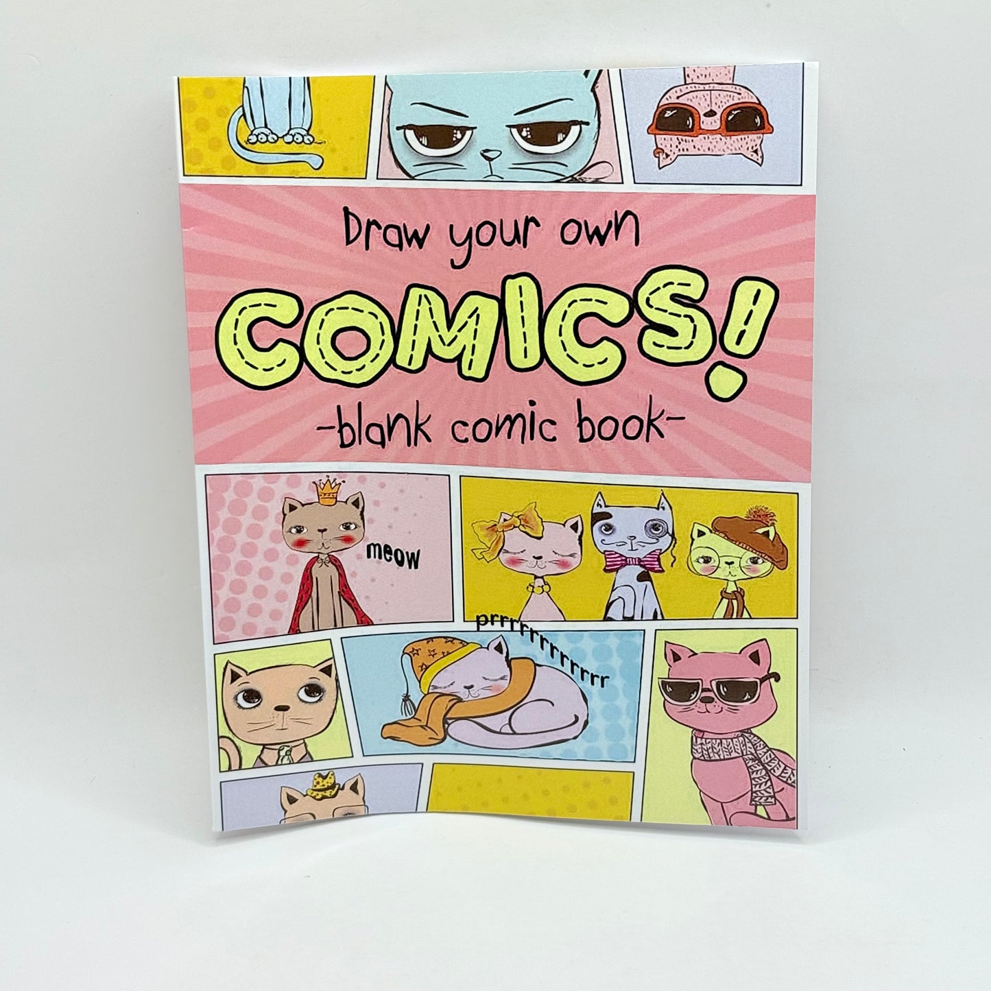 Draw Your Own Comics Blank Comic Book: Write and Draw Your Own Comics 100 Pages of Blank Comic Panel Layouts, 8.5 x 11 Notebook Panelbook