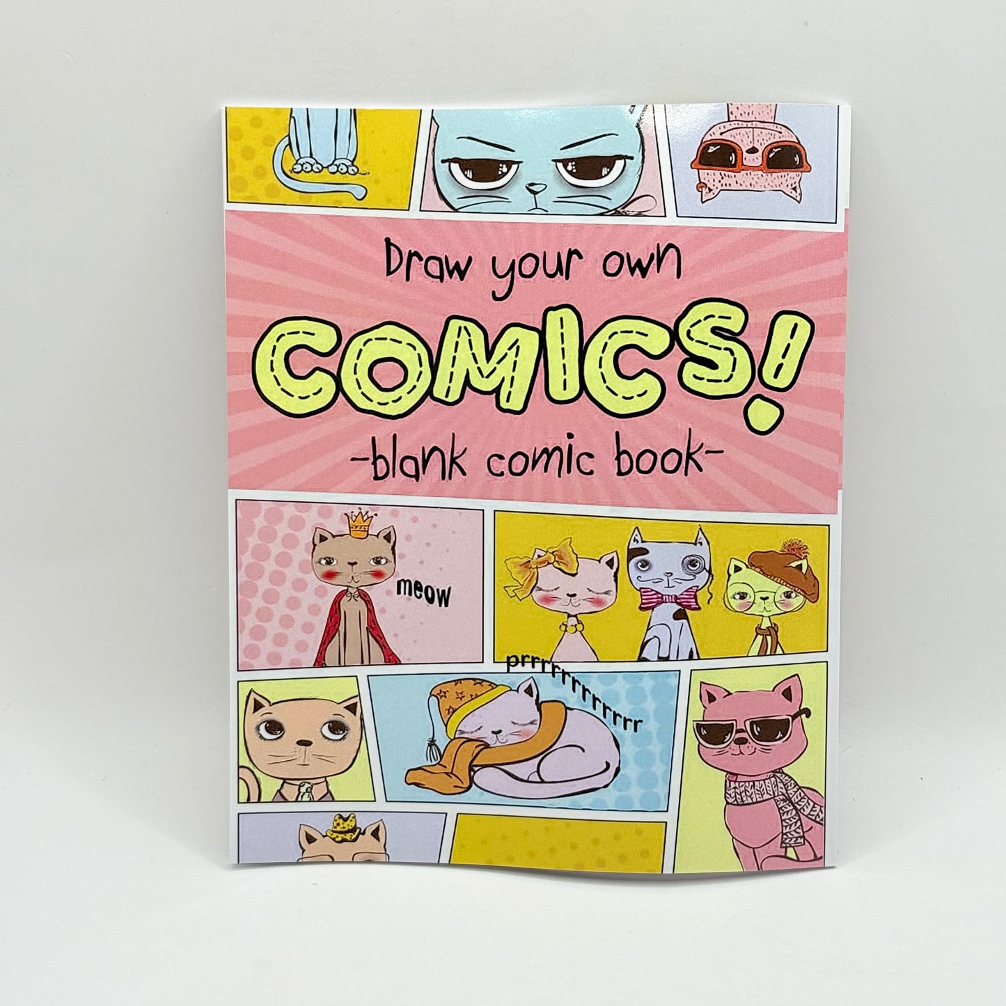 Draw Your Own Comics Blank Comic Book: Write and Draw Your Own Comics 100 Pages of Blank Comic Panel Layouts, 8.5 x 11 Notebook Panelbook