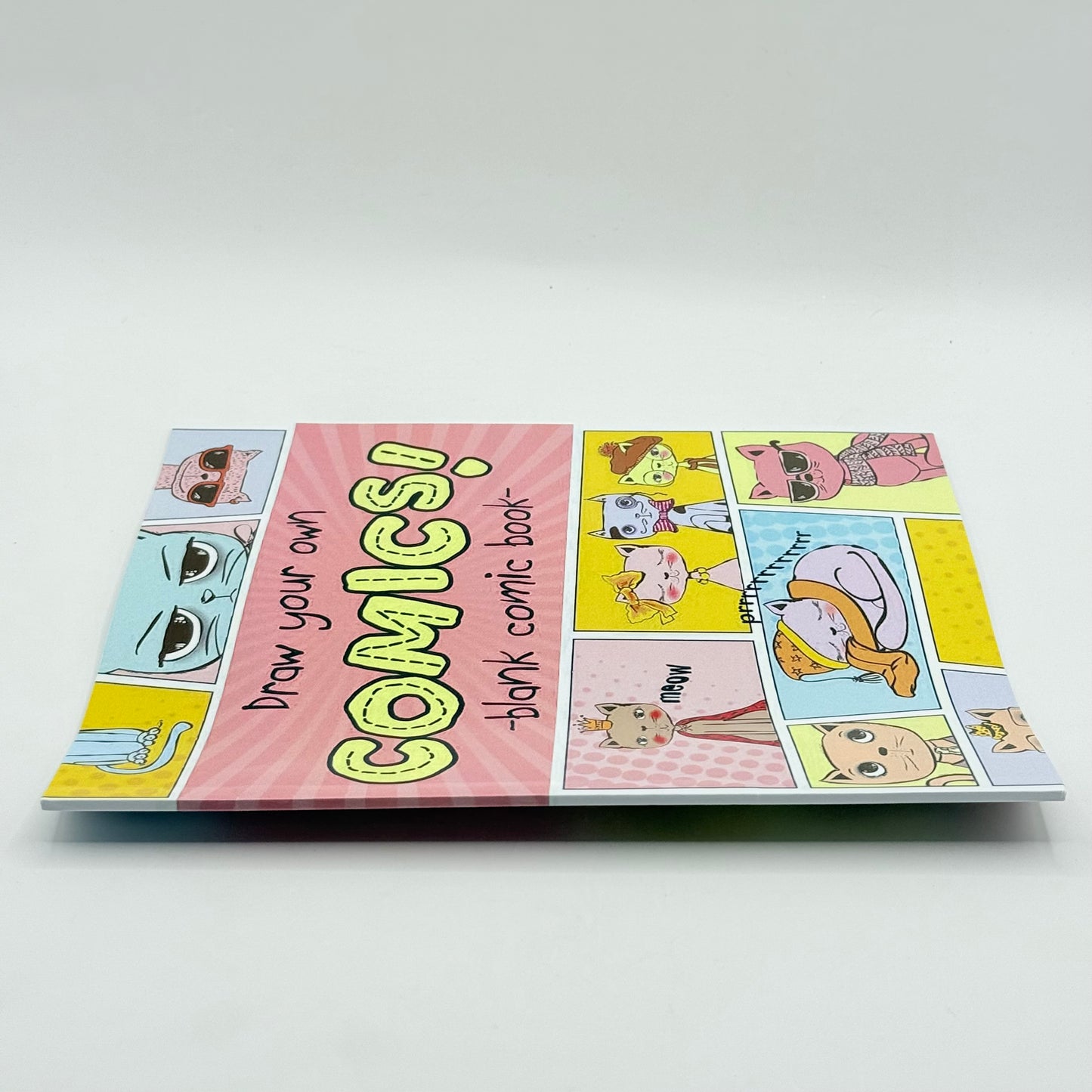 Draw Your Own Comics Blank Comic Book: Write and Draw Your Own Comics 100 Pages of Blank Comic Panel Layouts, 8.5 x 11 Notebook Panelbook