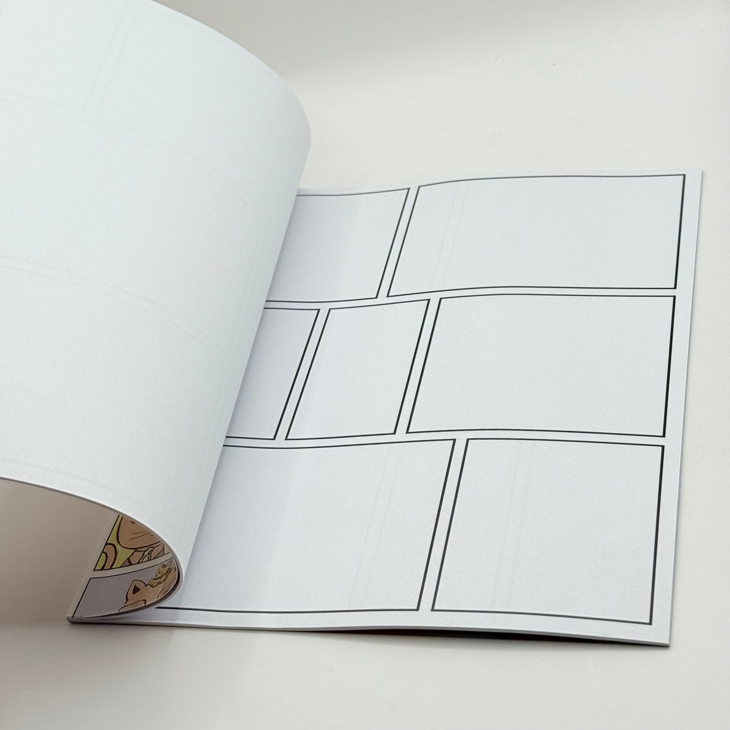 Draw Your Own Comics Blank Comic Book: Write and Draw Your Own Comics 100 Pages of Blank Comic Panel Layouts, 8.5 x 11 Notebook Panelbook