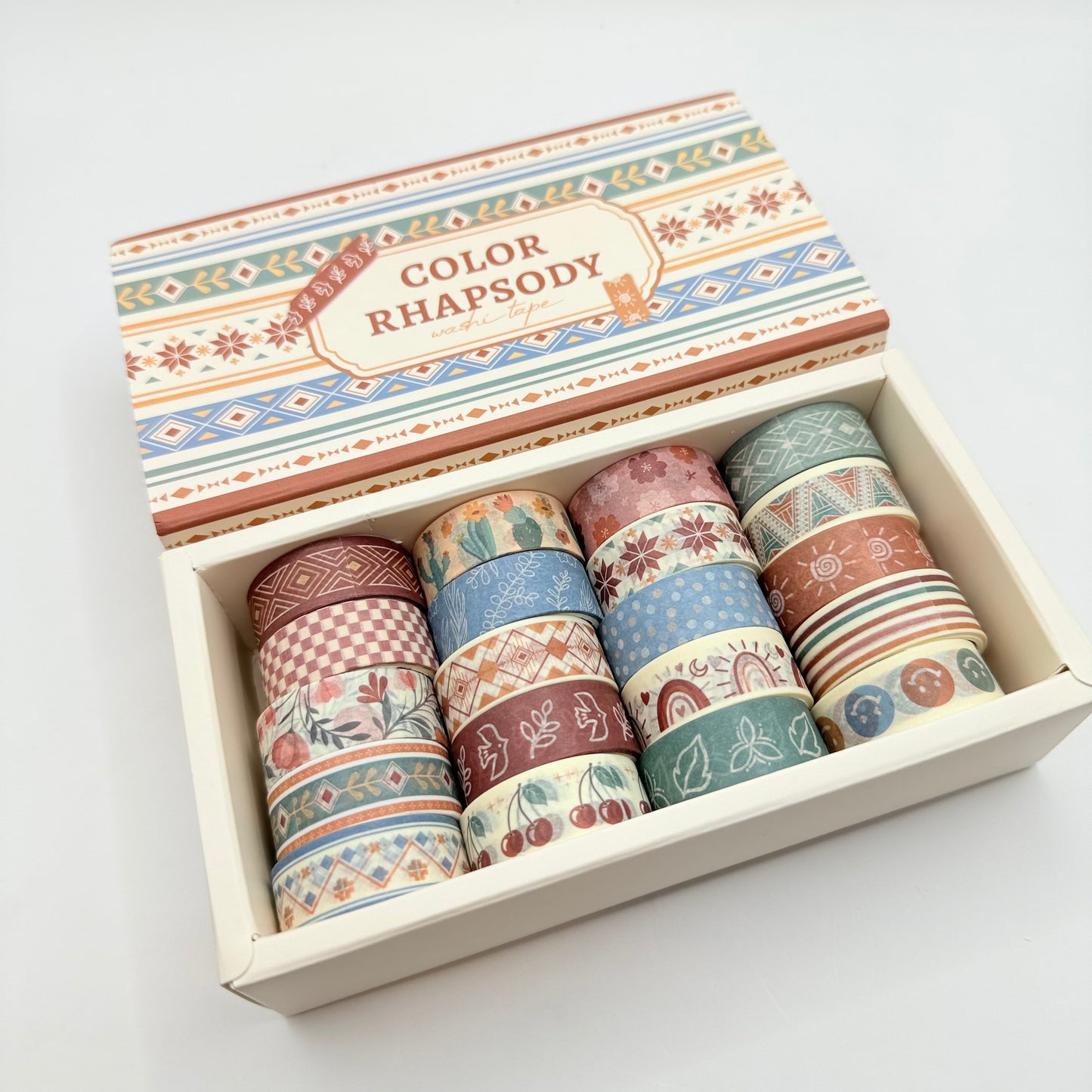 "Color Rhapsody" Washi Tape Set