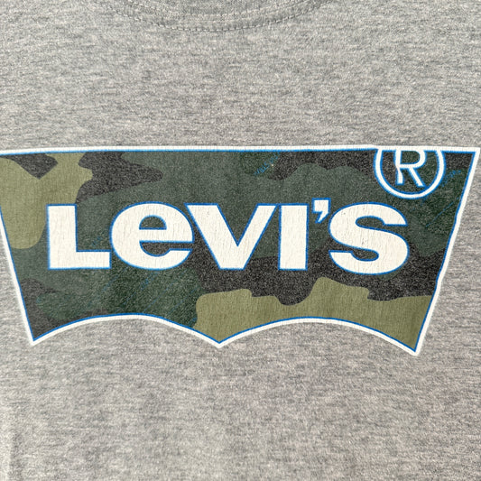 Levi's Kids Size 8–10Y Grey Printed T-Shirt