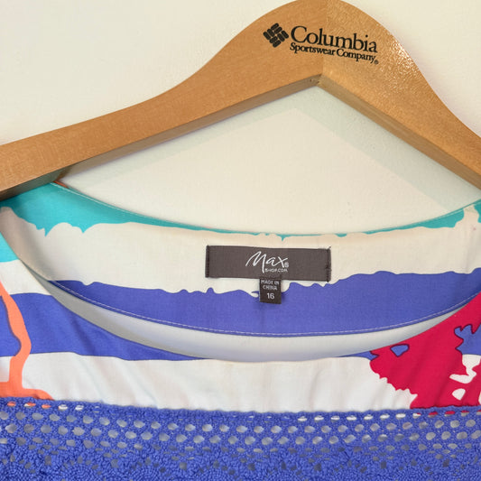 Max Size 16 Sleeveless Dress