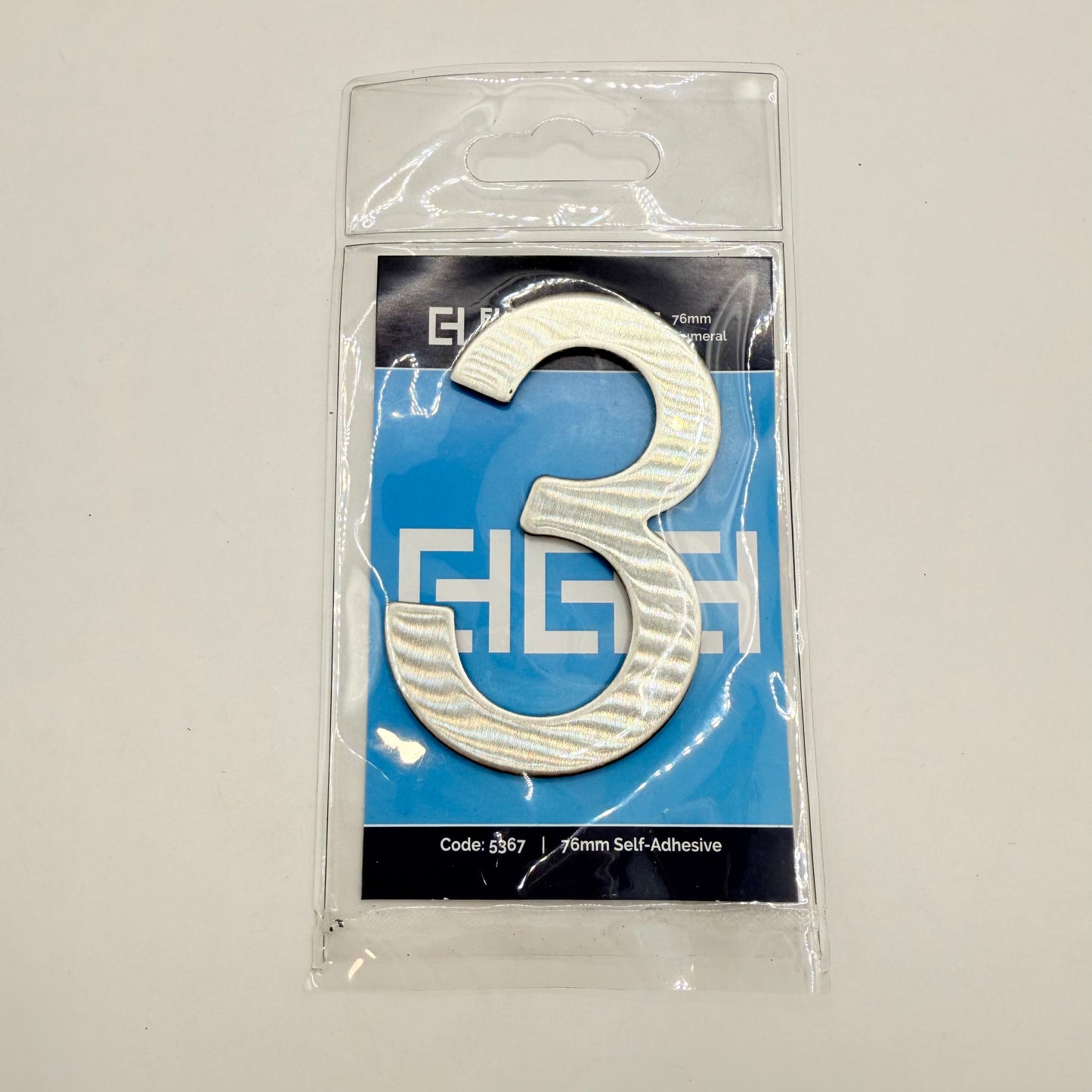 Elements Hardware Self-Adhesive Stainless Steel Letterbox Numerals