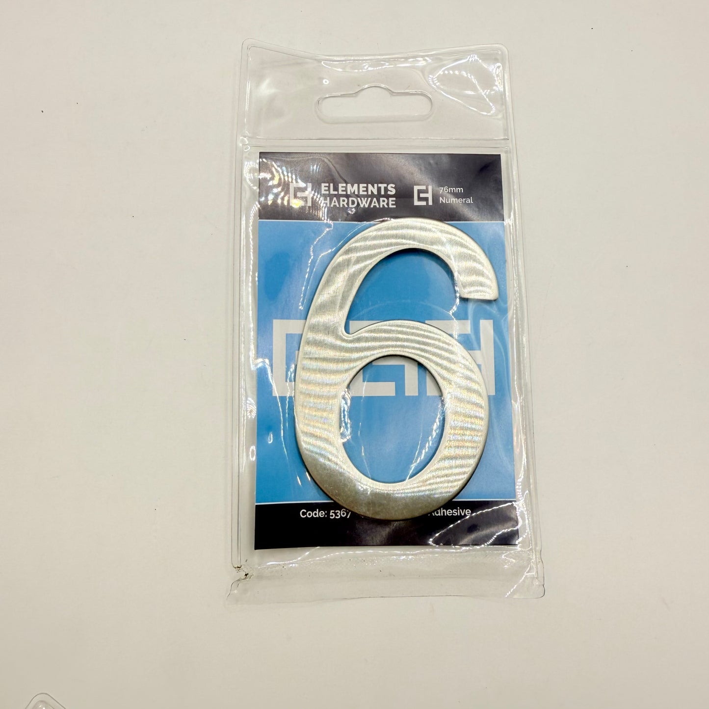 Elements Hardware Self-Adhesive Stainless Steel Letterbox Numerals