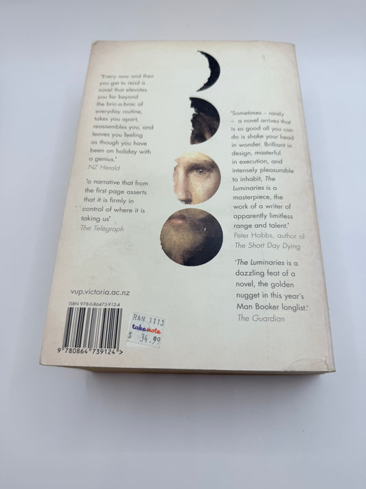 The luminaries by eleanor catton - print books condition: used printed media