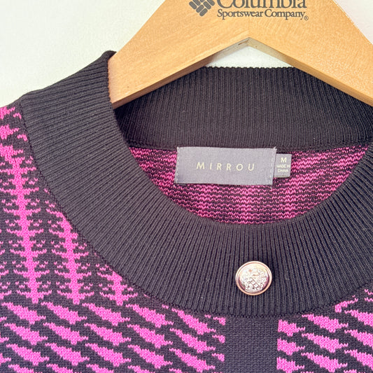 Mirrou Size M Textured Knit Dress