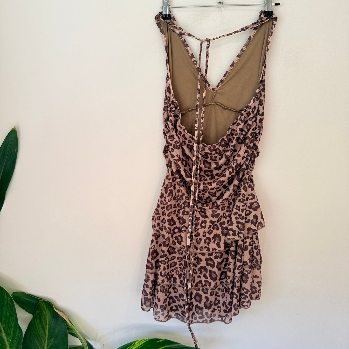 Romwe Size M | 10 Leopard Print Mini Dress