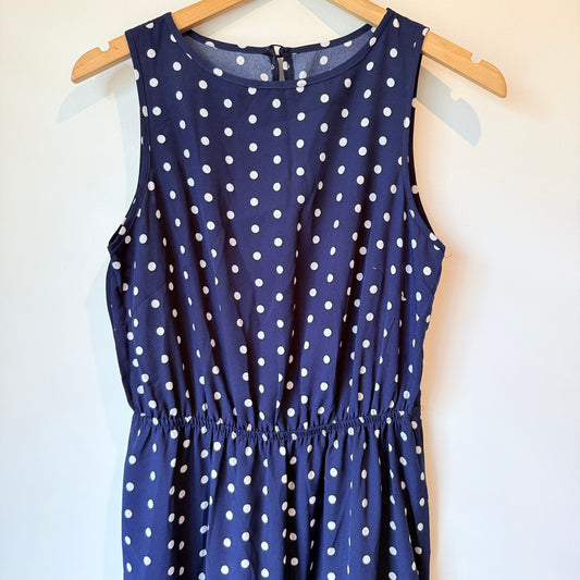 Shein Size M Polka Dot Maxi Dress