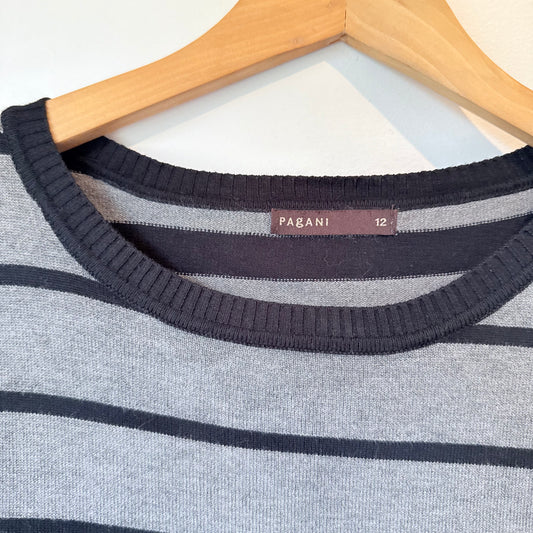 Pagani Size 12 Cotton Knit Dress