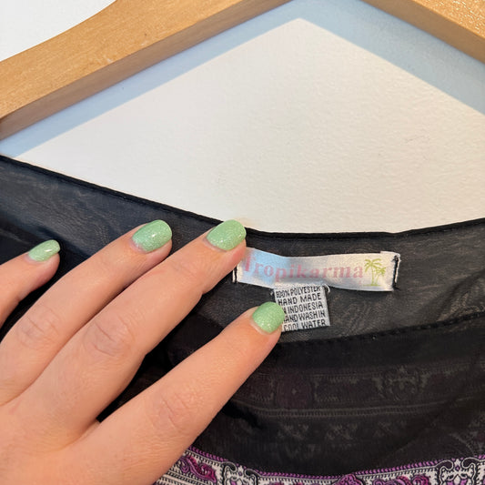 Tropikarma Patterned Kaftan - One Size