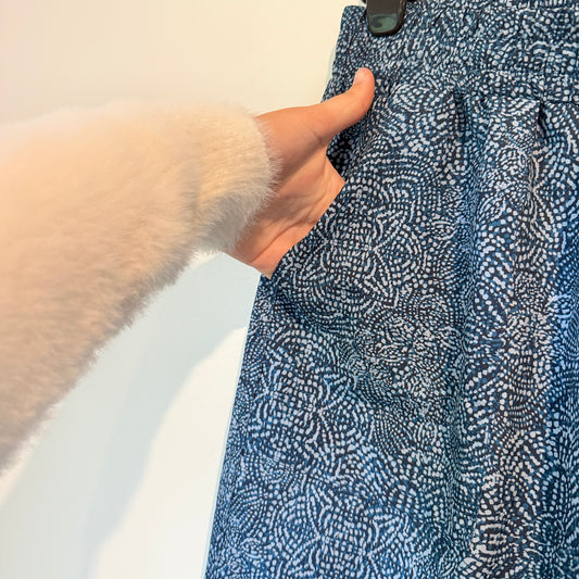 Rip Skirt Size M Blue Lightweight Pants