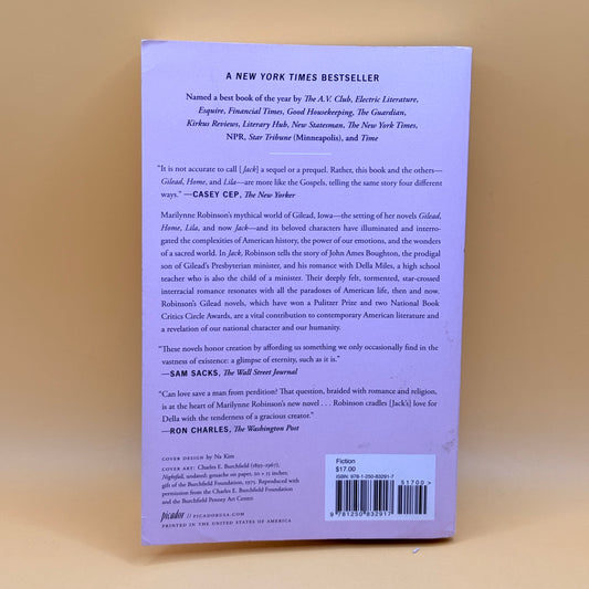 Jack by Marilynne Robinson