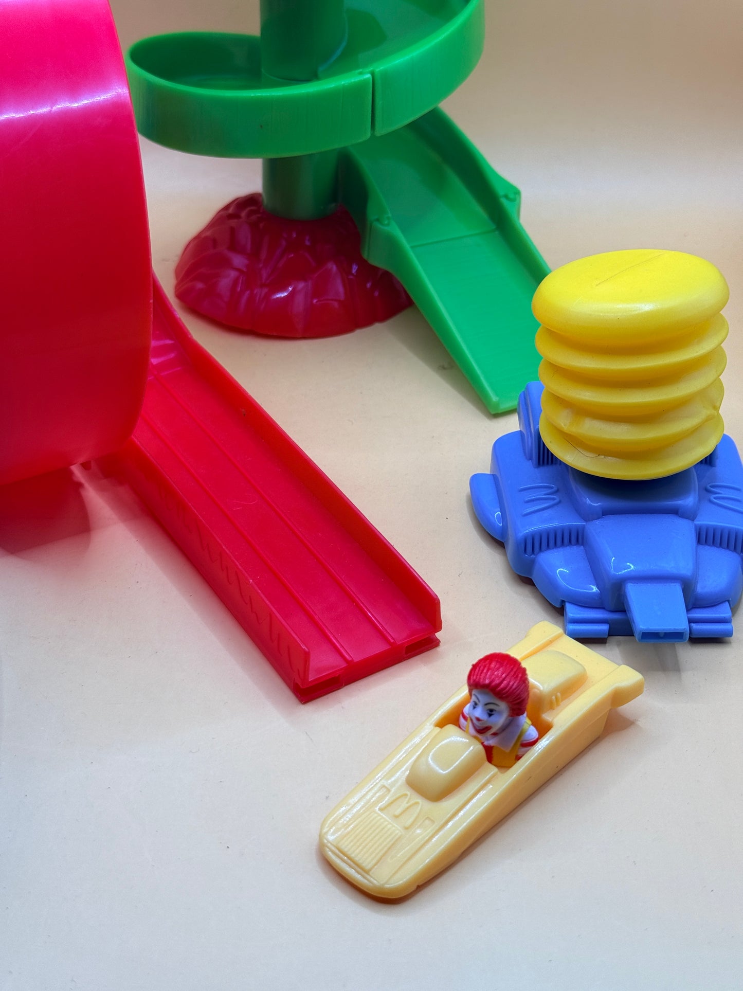 McDonald’s Amusement Park Playset Happy Meal Toys 1999 Complete Set