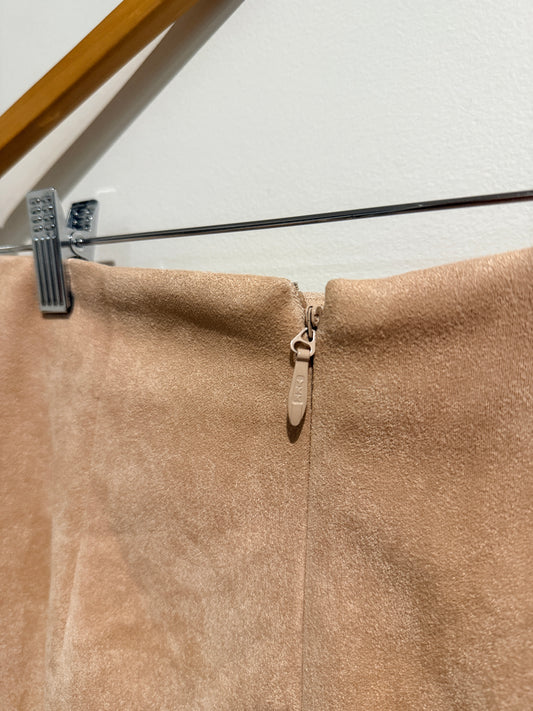Sheike Studded Mini Skirt Beige - 6