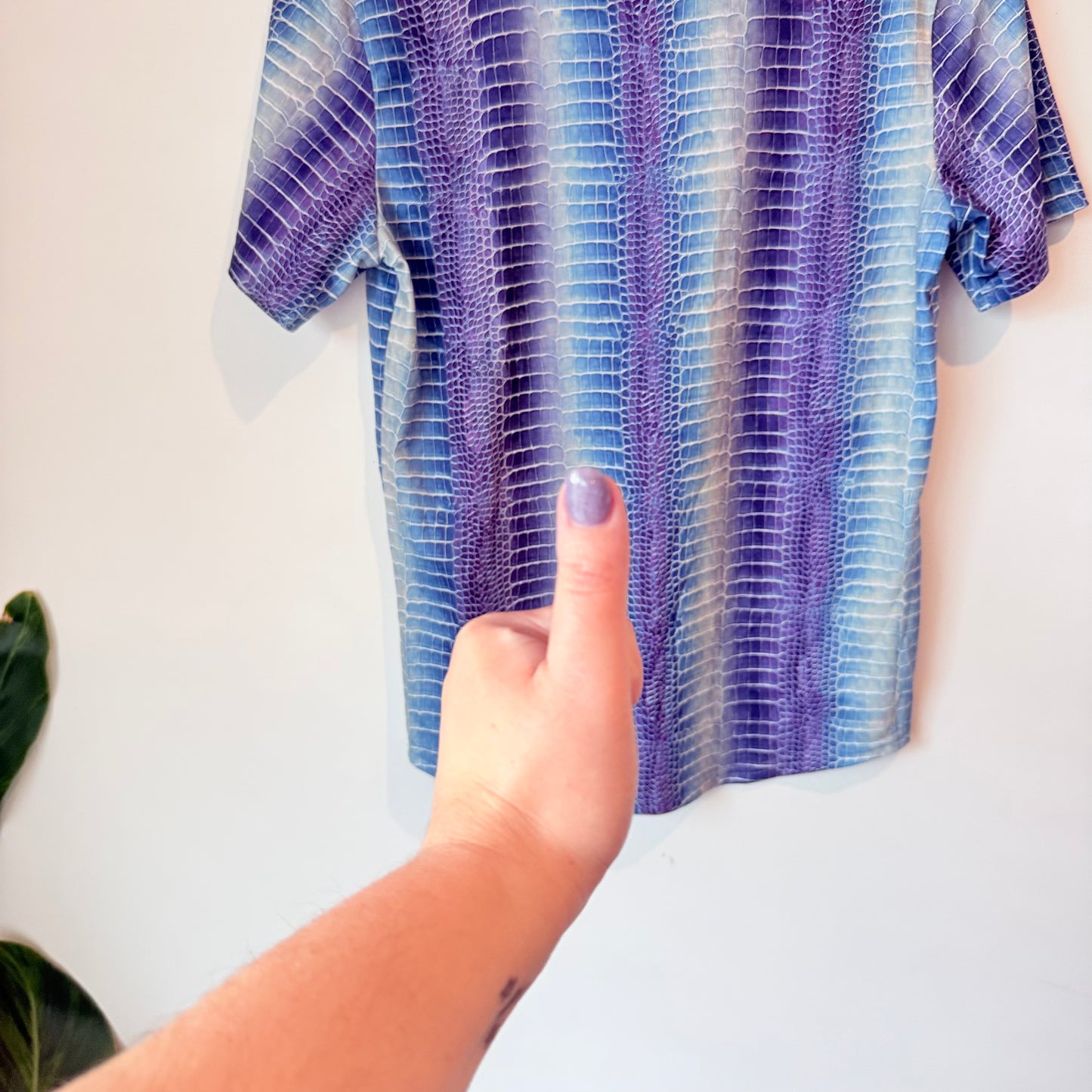 Ketih Mathieson Size 10 Snake Print Top