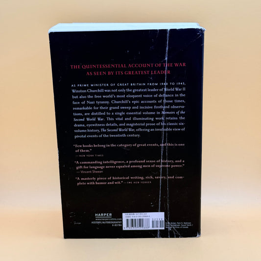 Memoirs of the Second World War by Winston S. Churchill