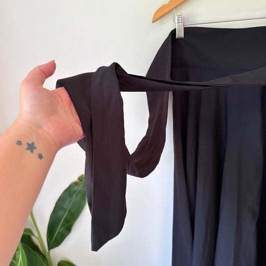 Shein Size L Black Maxi Skirt