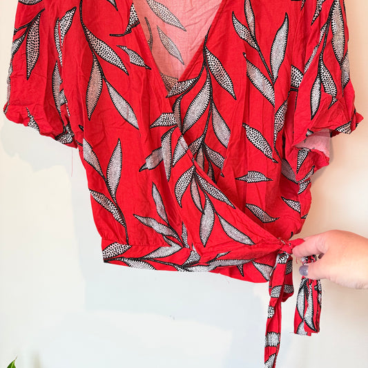 H&H Size 18 Viscose Wrap Top