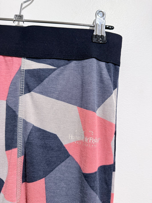 Hunting & Fishing Geometric Print Thermal Leggings Multi - S