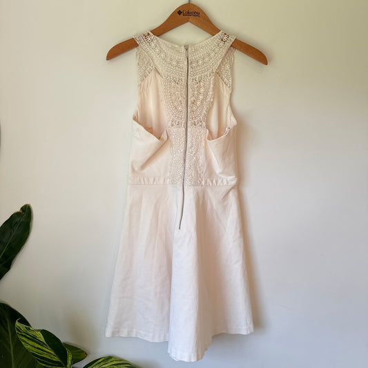 Forever New Size 10 Lace Back Dress