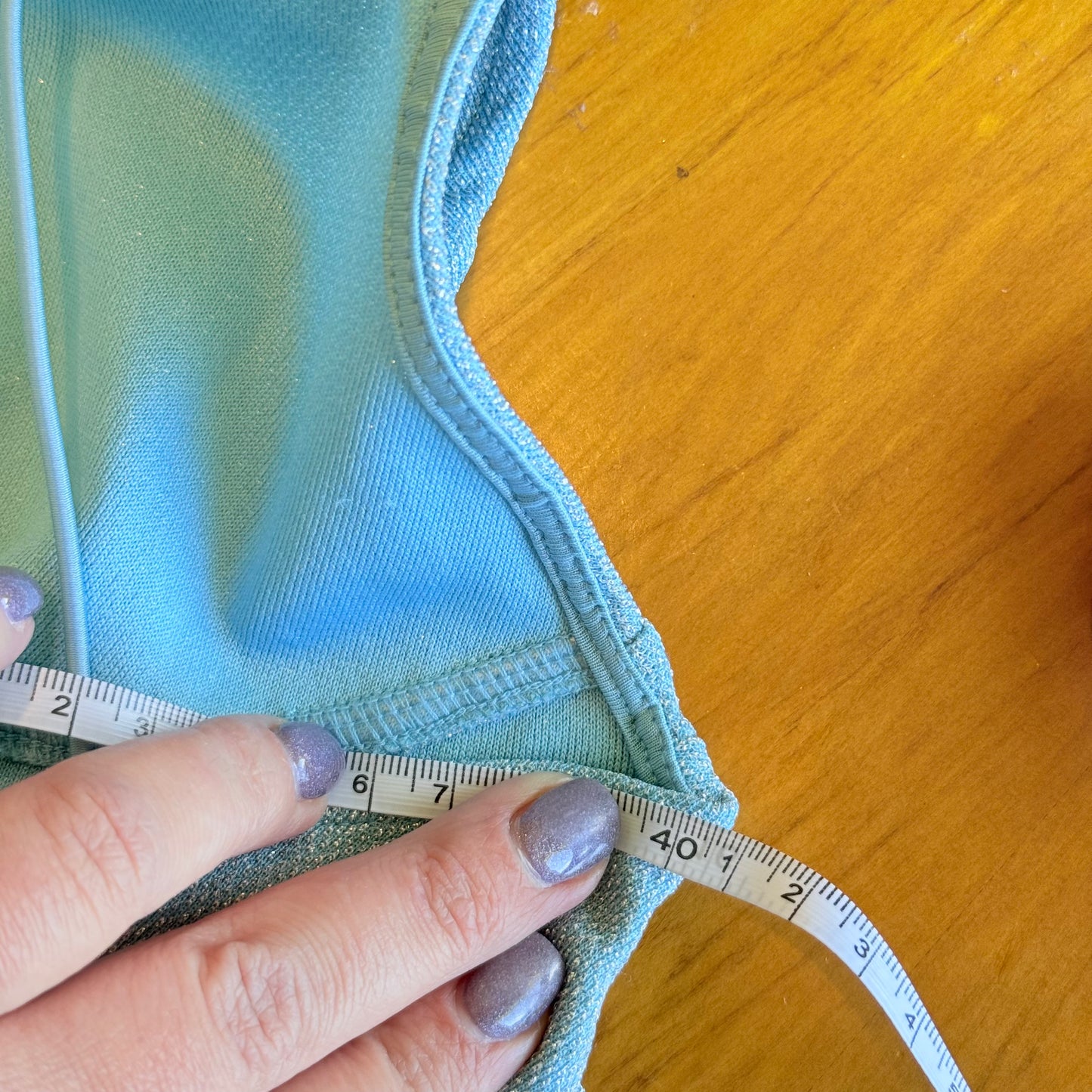 H&M Glitter Mini Dress - U/Arm 40cm