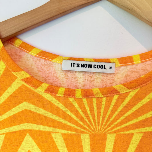 It’s Now Cool Premium Size M Raw Edge Beach Dress