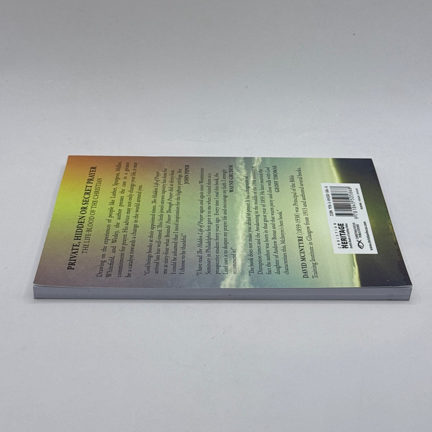 The Hidden Life of Prayer by David McIntyre