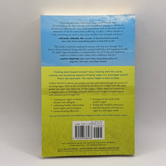 The Joyful Vegan by Colleen Patrick-Goudreau
