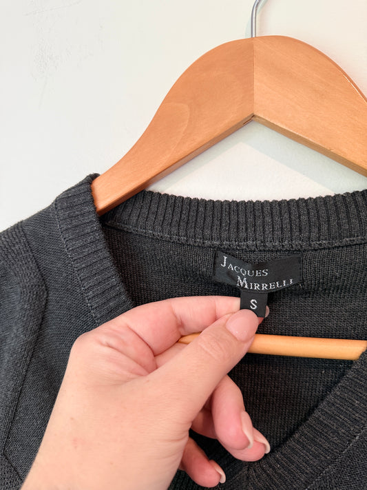Jacques Mirrelli Size S Knit Sweater Vest
