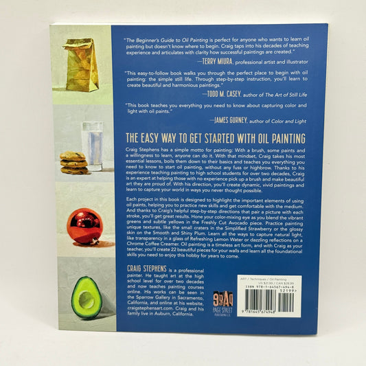The Beginner's Guide to Oil Painting by Craig Stephens