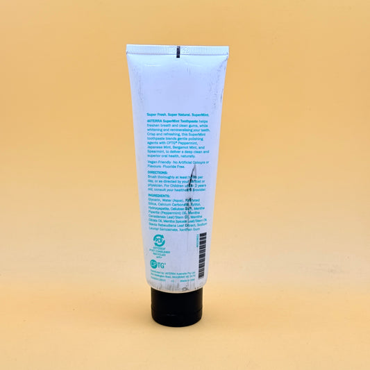 doTERRA SuperMint Toothpaste Whitening Remineralising 125g