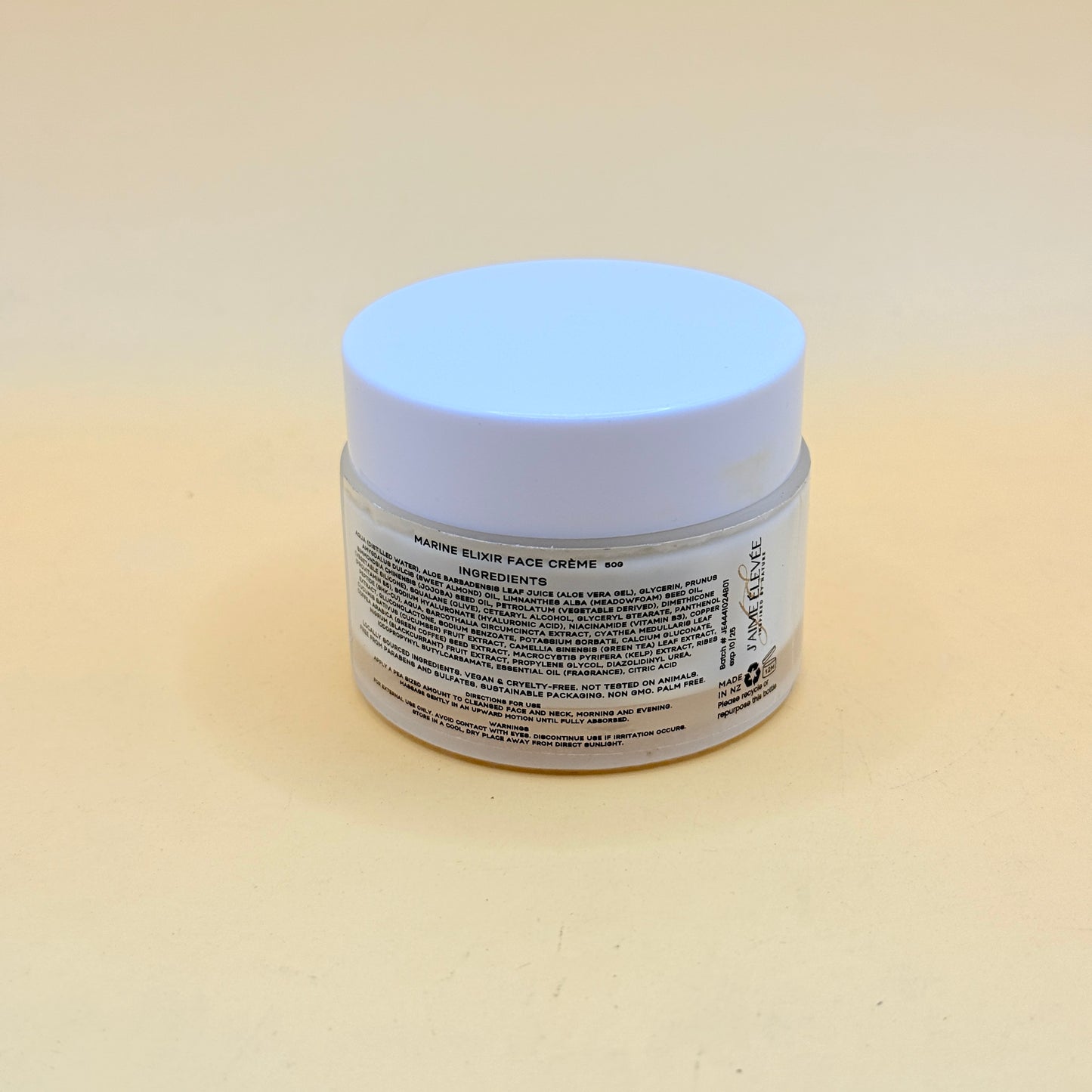 J’aime Elevee Marine Elixir Face Crème Hydrating Moisturiser 50g