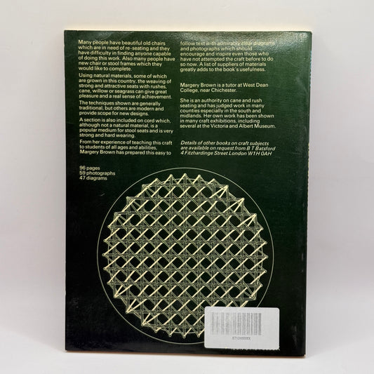 Cane & Rush Seating by Margery Brown