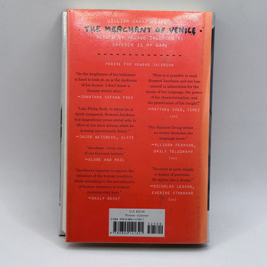 Shylock Is My Name by Howard Jacobson