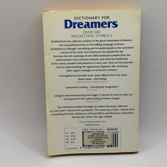 Dictionary for Dreamers by Tom Chetwynd