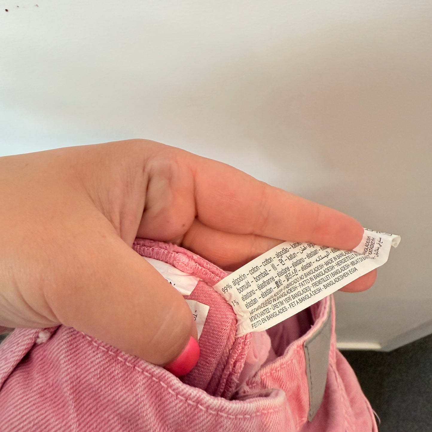 ZARA Pants Pink Straight Leg Jeans - Size 6