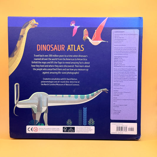 Lonely Planet Dinosaur Atlas by Anne Rooney & James Gilleard