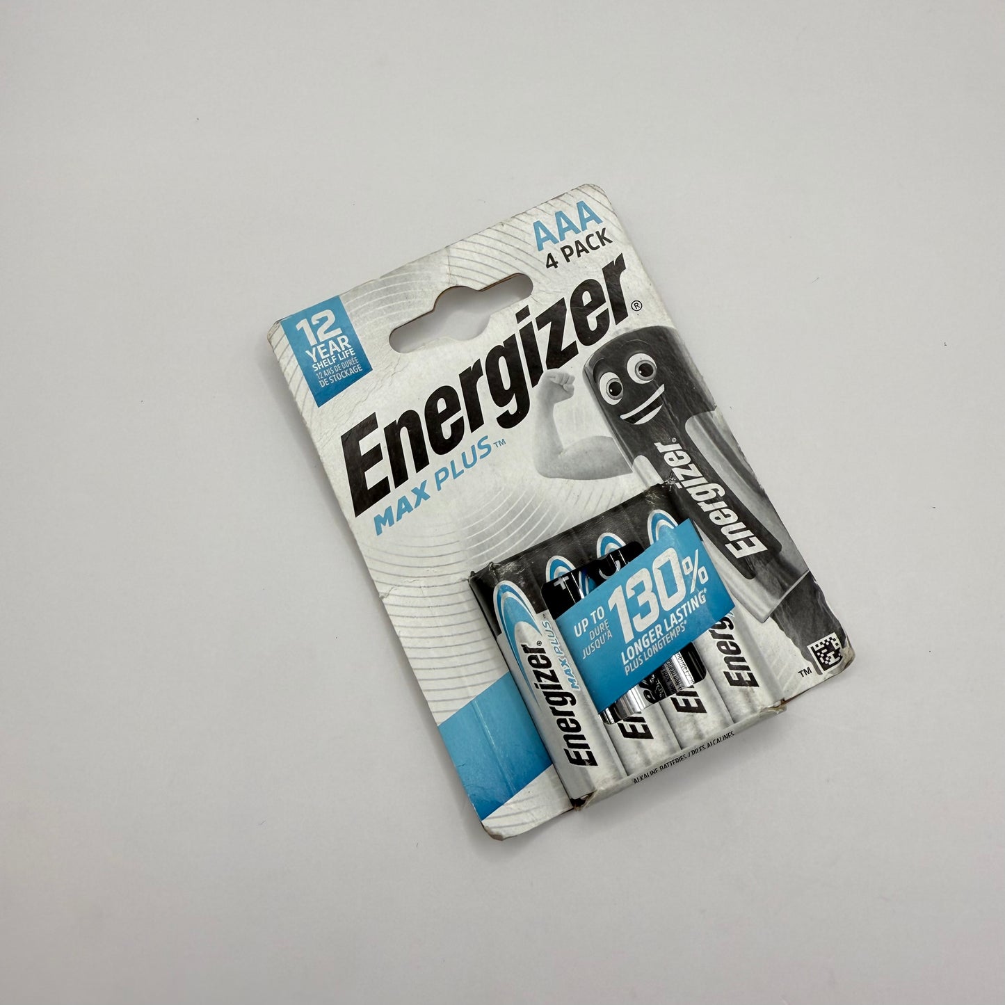 Energizer max plus - aaa x 4 - general purpose batteries original photo - what’s new stationery