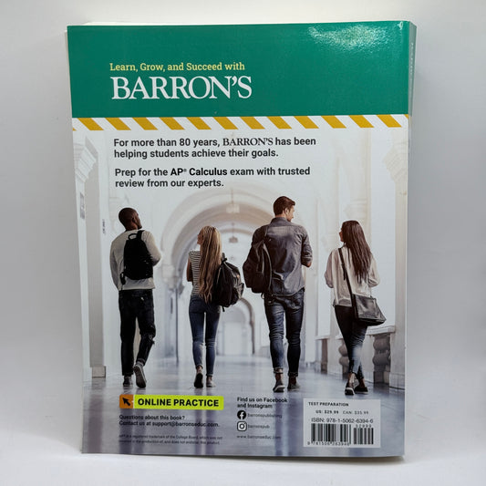 Barron’s AP Calculus Premium 2022–2023