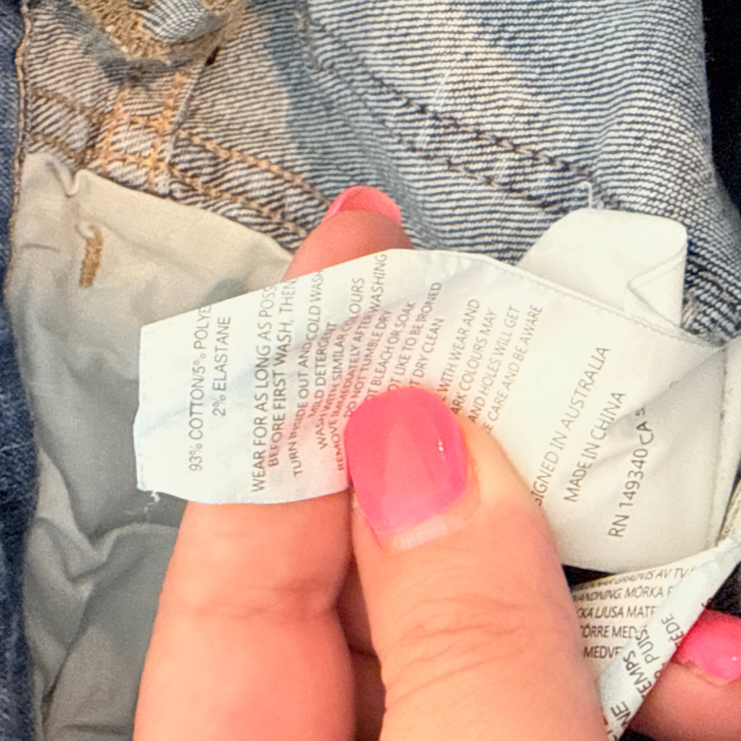 NEUW Marilyn Skinny Pavement Blue Jeans - Size 26