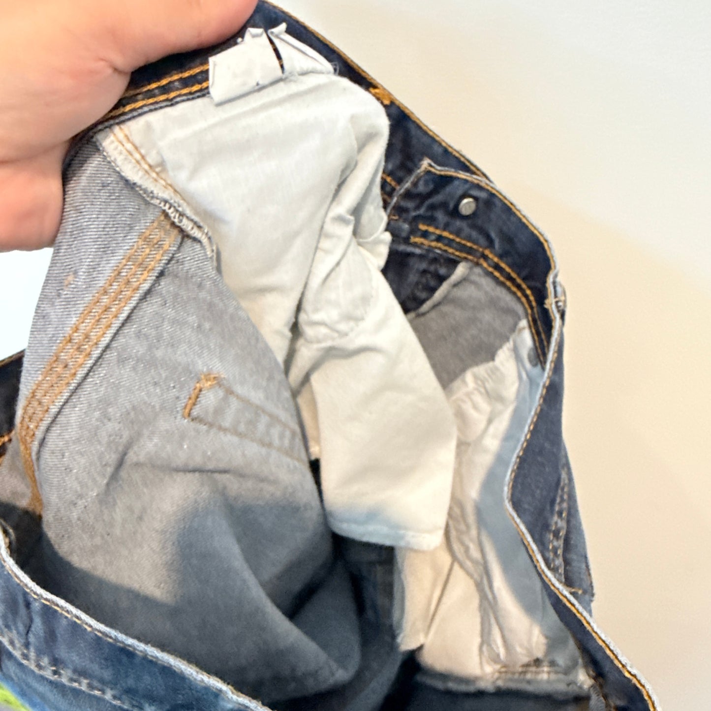 ZARA MAN DENIM COLLECTION Jeans Dark Wash Blue Denim Slim Fit - Size 32