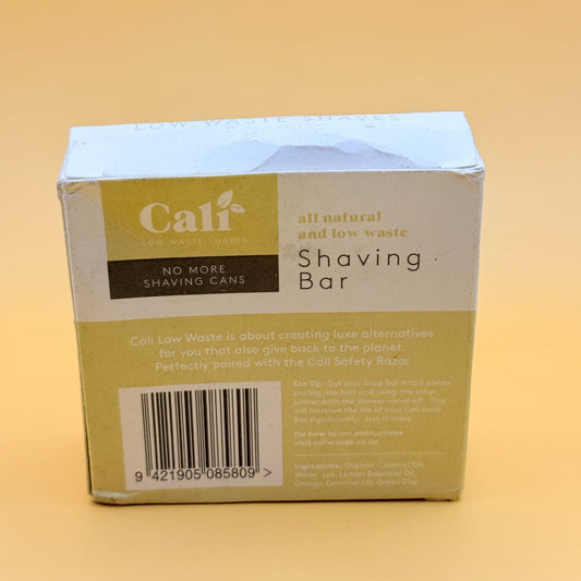 Cali Low Waste Shaving Bar 100g