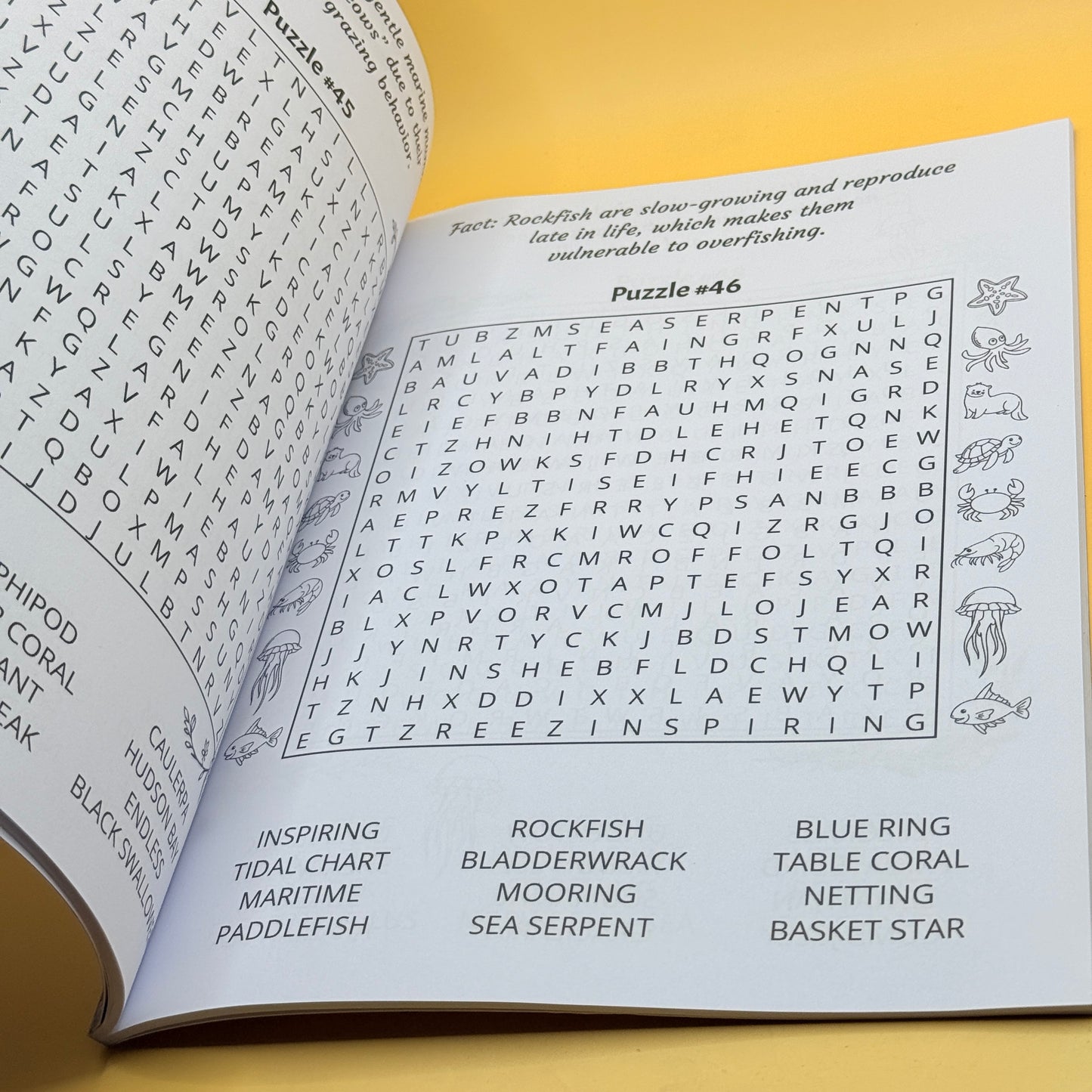 Ocean Life Word Search by Louby Lion Books