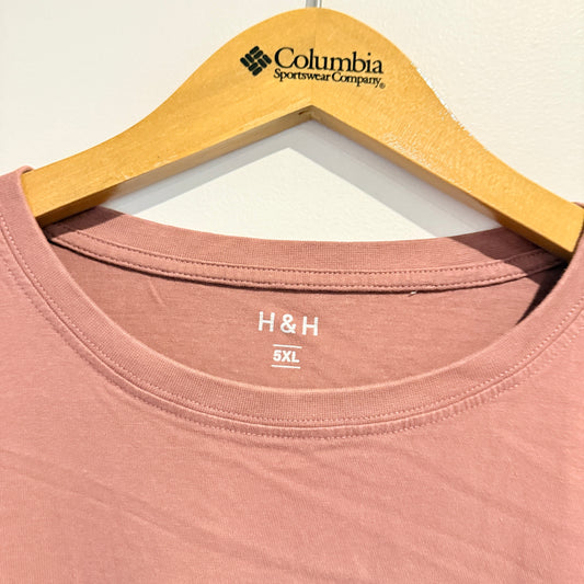 H&H Custom Motorcycle Graphic Tee Dusty Red - 5XL