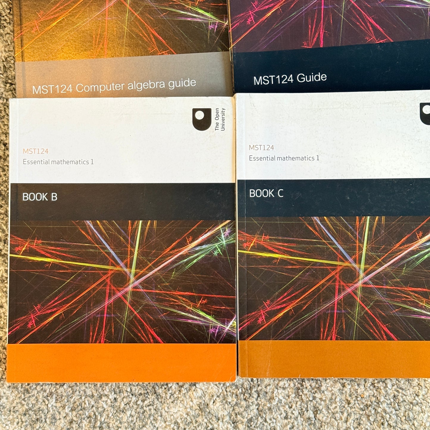 MST124 Essential Mathematics 1 – Complete Set (Open University)
