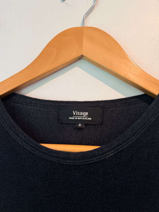 Visage (NZ) Size S Short-Sleeve Crew Neck T-Shirt