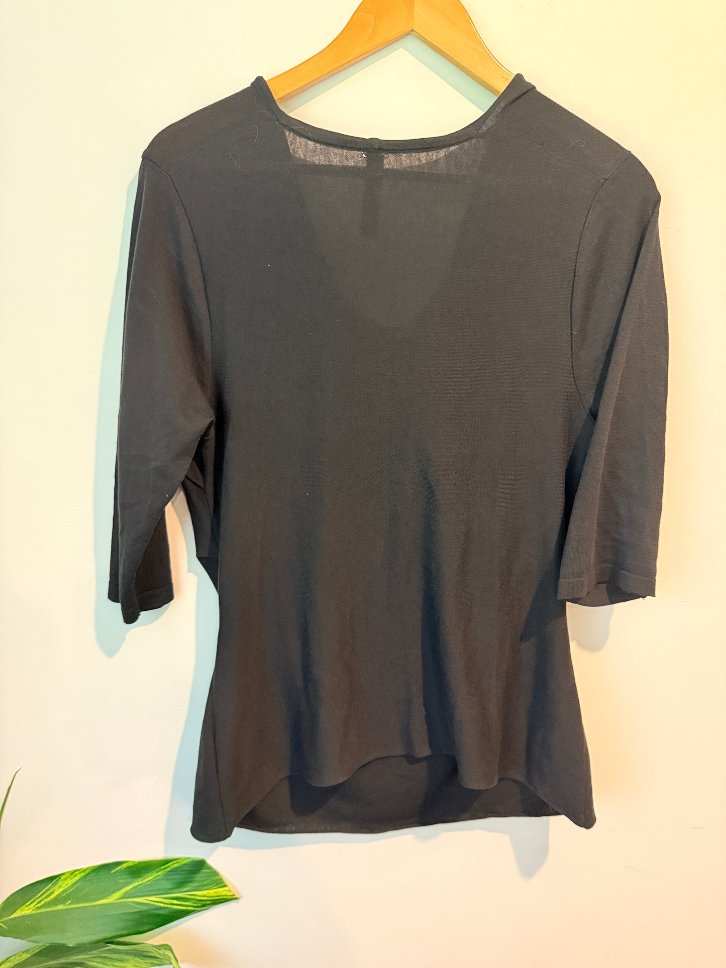 Visage (NZ) Size M Draped Cowl Neck Top