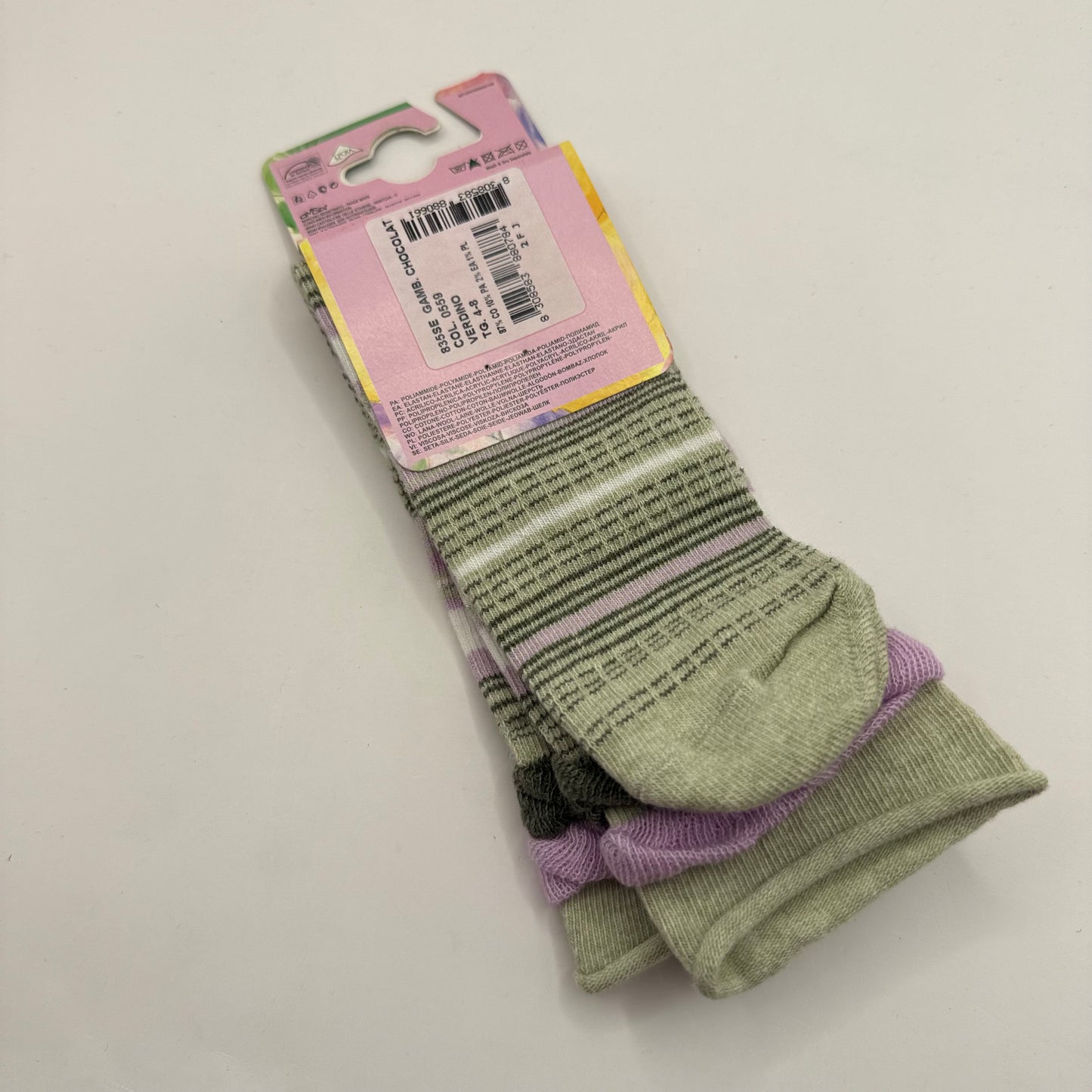 OMSA Fantacotton Gambaletto Moda Girl's Cotton Socks